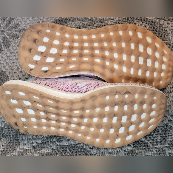 Adidas pure boost - pink & grey sz 7 - Picture 5 of 5